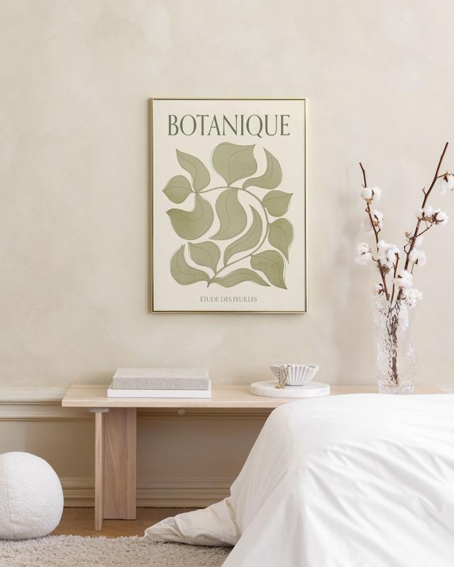 تابلو Botanique Verte در دکوراسیون مدرن