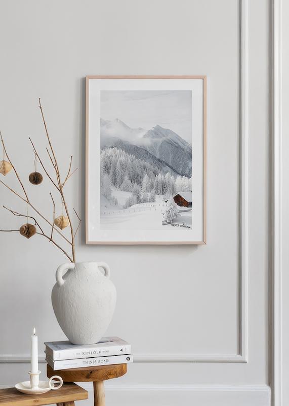 تابلو Snowy Landscape