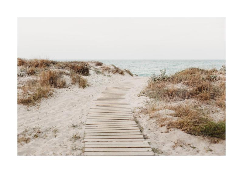 تابلو Beach Path در دکوراسیون مدرن