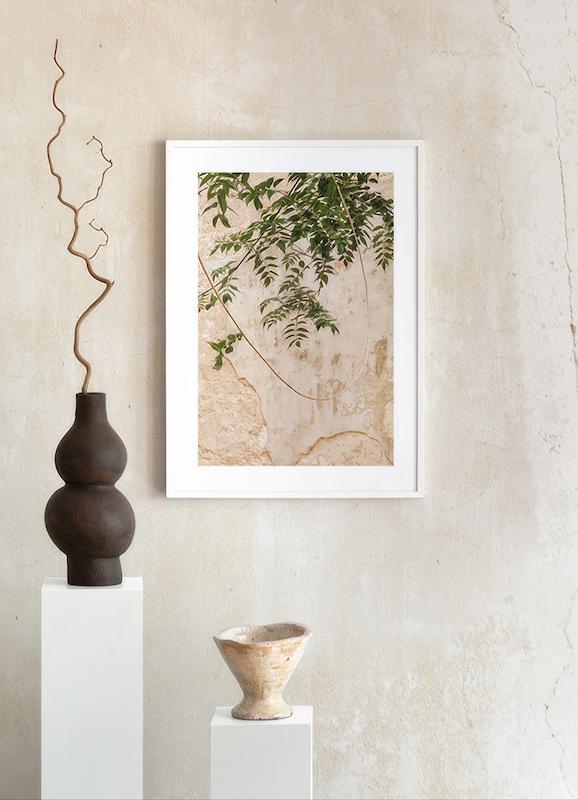 تابلو Concrete Leaves