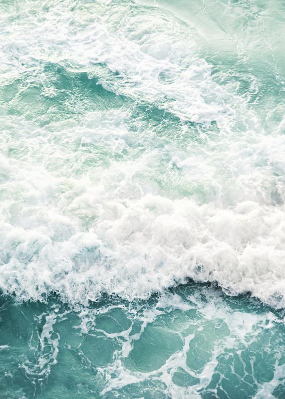 تابلو Foamy Ocean در دکوراسیون مدرن