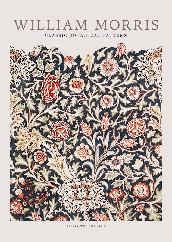 تابلو William Morris - Trent در دکوراسیون مدرن
