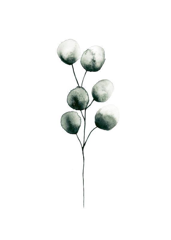 تابلو Eucalyptus Plant در دکوراسیون مدرن