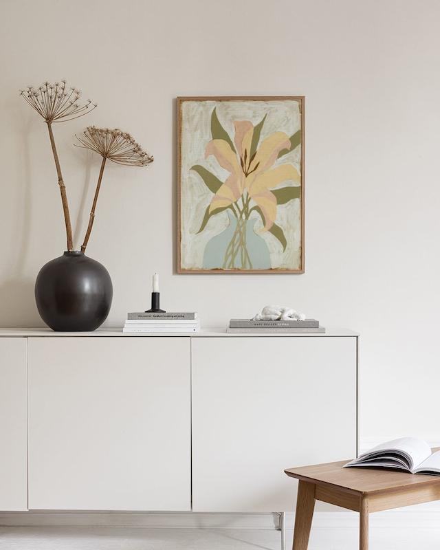تابلو Lily in Vase