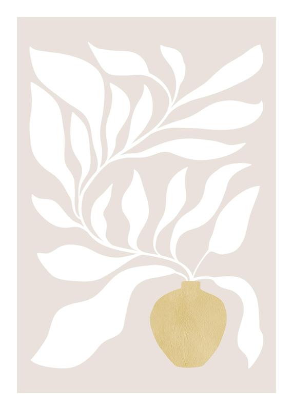 تابلو White Botanical در دکوراسیون مدرن