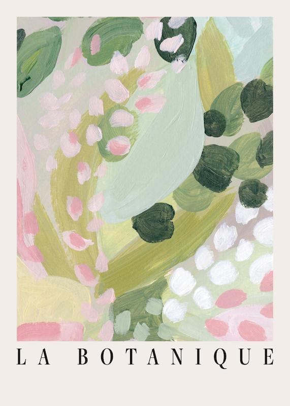 تابلو La Botanique Art No2 در دکوراسیون مدرن