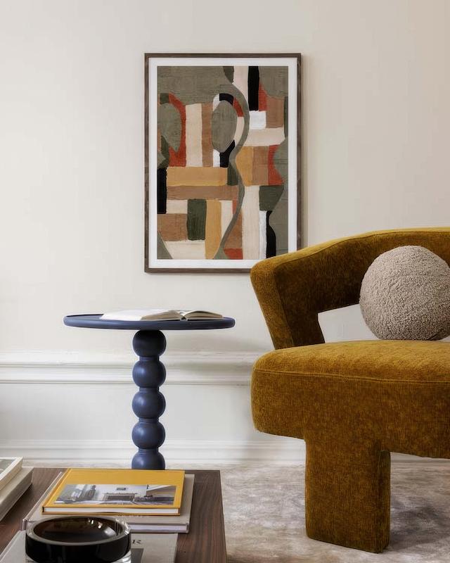 تابلو Painted Shapes No1