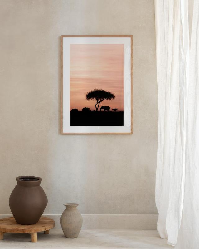 تابلو Dazzling Sunset