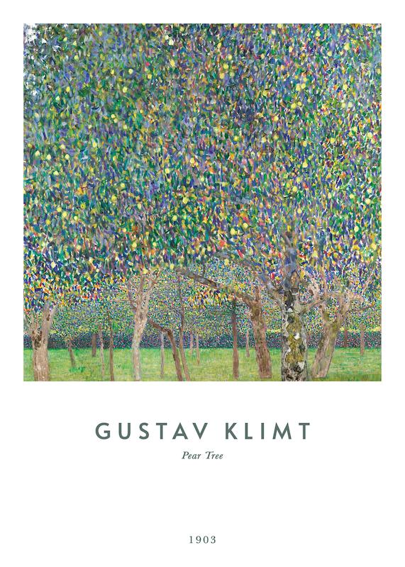 تابلو Gustav Klimt - Pear Tree در دکوراسیون مدرن