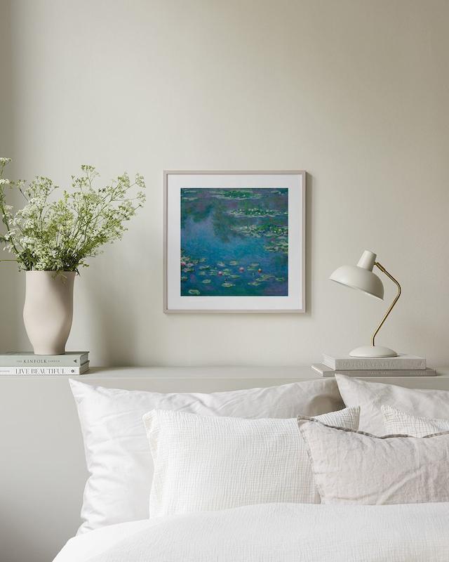 تابلو Monet - Water Lilies Square