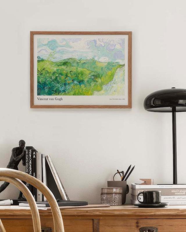 تابلو Van Gogh - Green Wheat Fields, Auvers