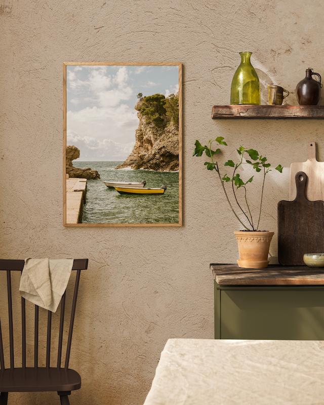 تابلو Coastal Stillness در دکوراسیون مدرن