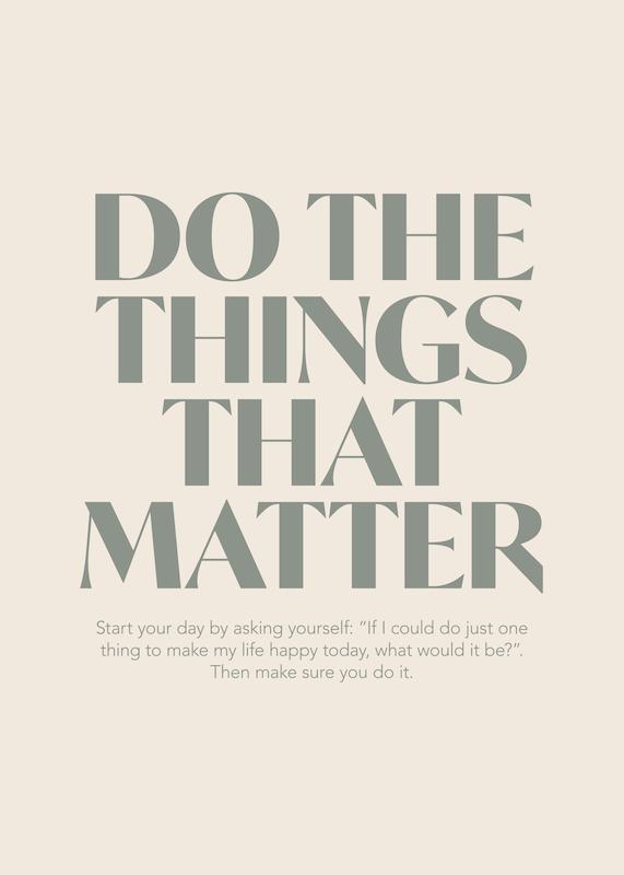 تابلو Things That Matter در دکوراسیون مدرن