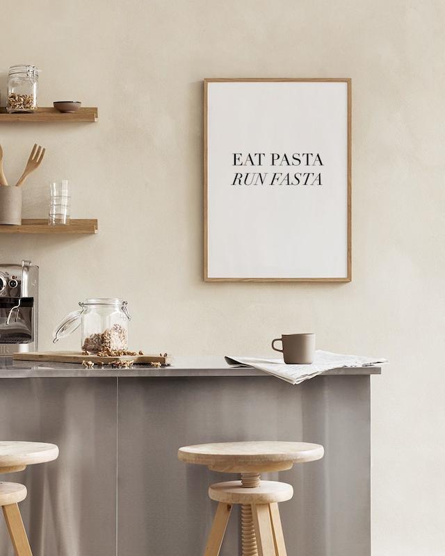 تابلو Eat Pasta