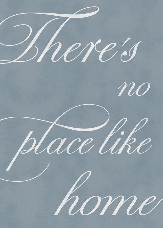 تابلو There's No Place در دکوراسیون مدرن