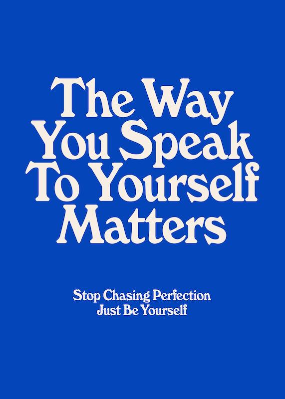 تابلو Just Be Yourself در دکوراسیون مدرن