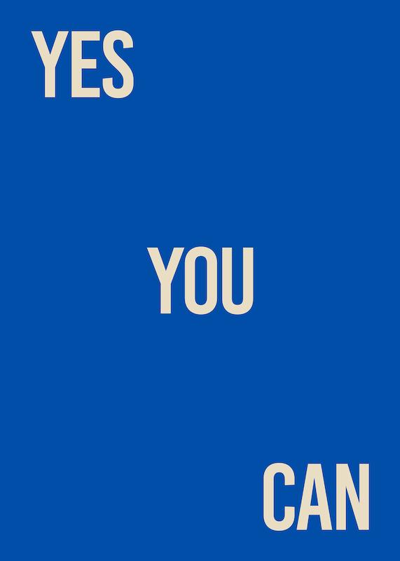تابلو Yes You Can