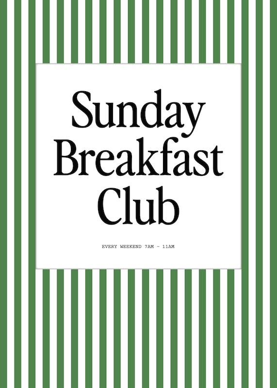 تابلو Sunday Breakfast Club در دکوراسیون مدرن