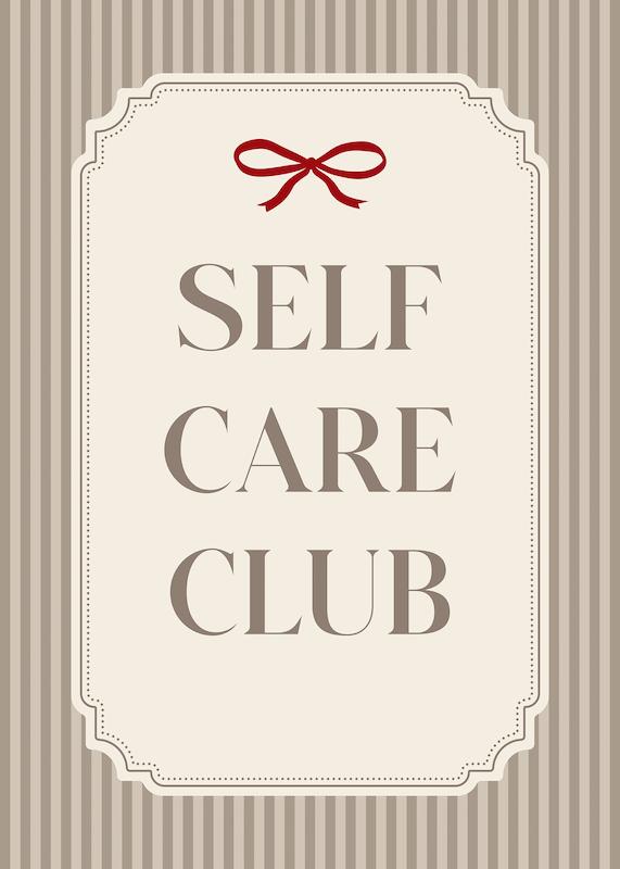 تابلو Self Care Club