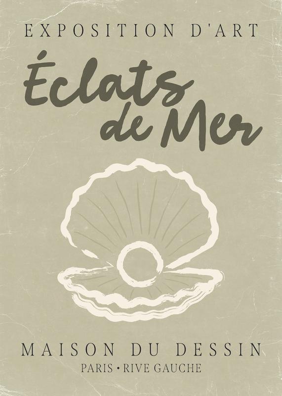 تابلو Eclats de Mer در دکوراسیون مدرن