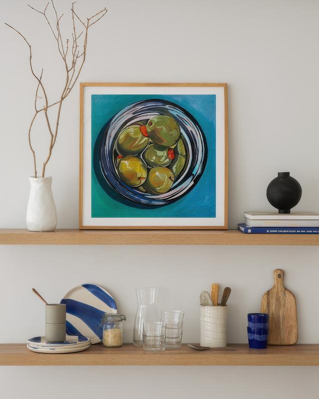 تابلو Kate Birch - Olives in a Jar