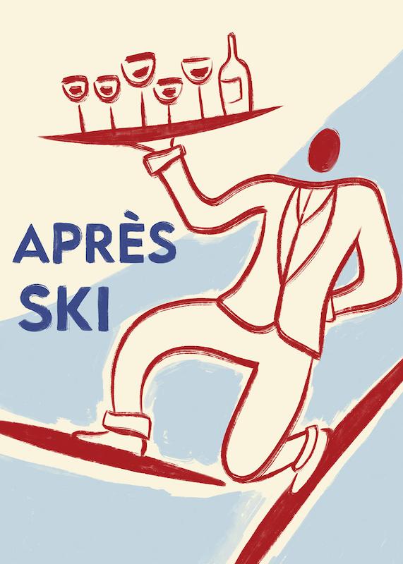 تابلو The Slope Server در دکوراسیون مدرن