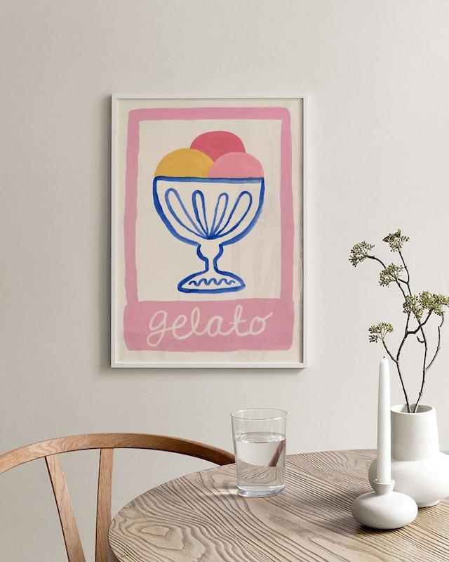 تابلو Gelato
