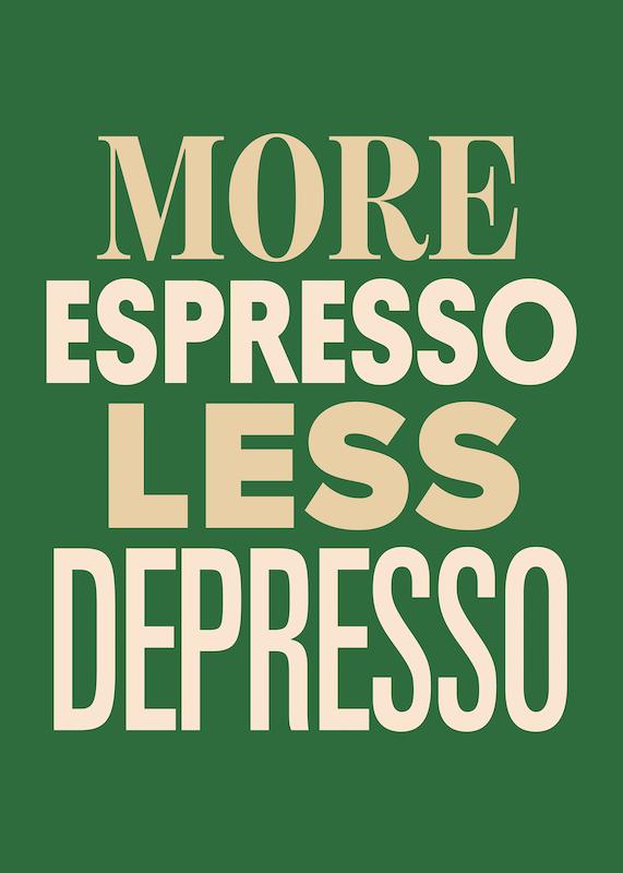 تابلو More Espresso Green