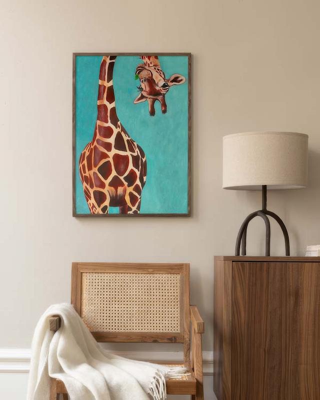 تابلو Coco de Paris - Upside Down Giraffe