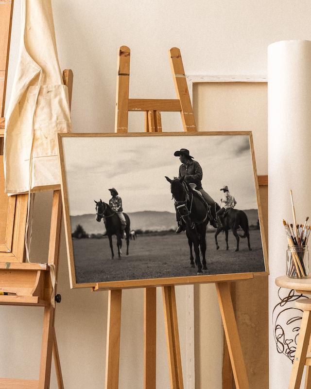 تابلو Three Riders
