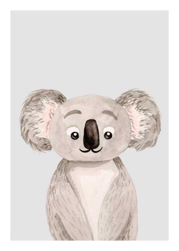 تابلو Kind Koala در دکوراسیون مدرن