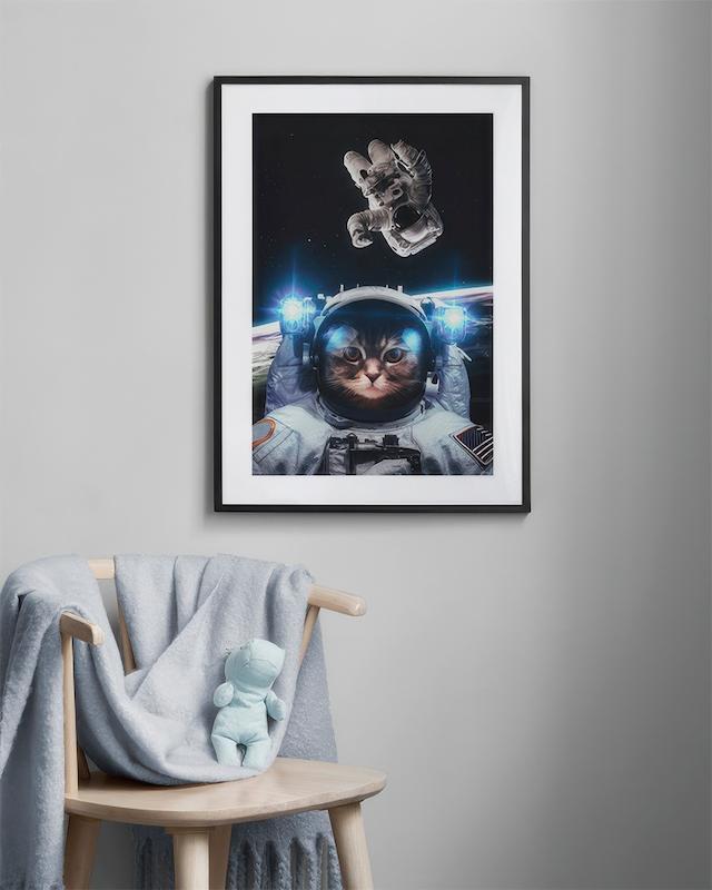 تابلو Cat in Space