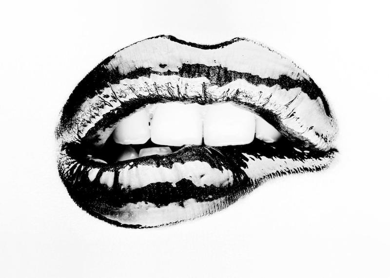 تابلو Monochrome Lips