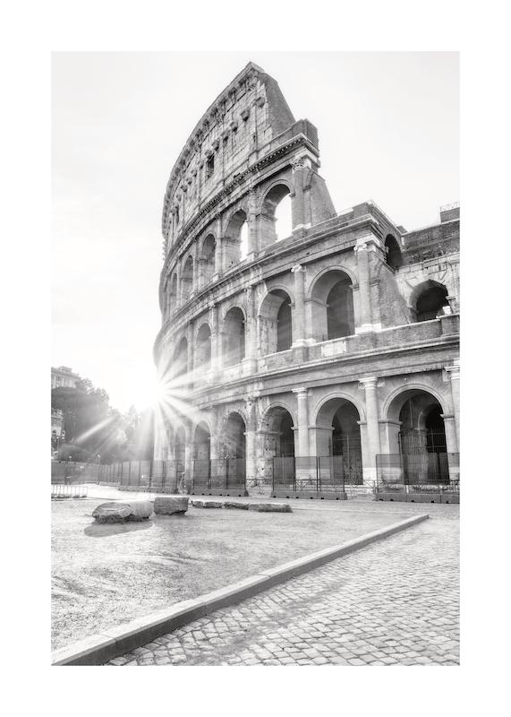 تابلو Visit Colosseum در دکوراسیون مدرن
