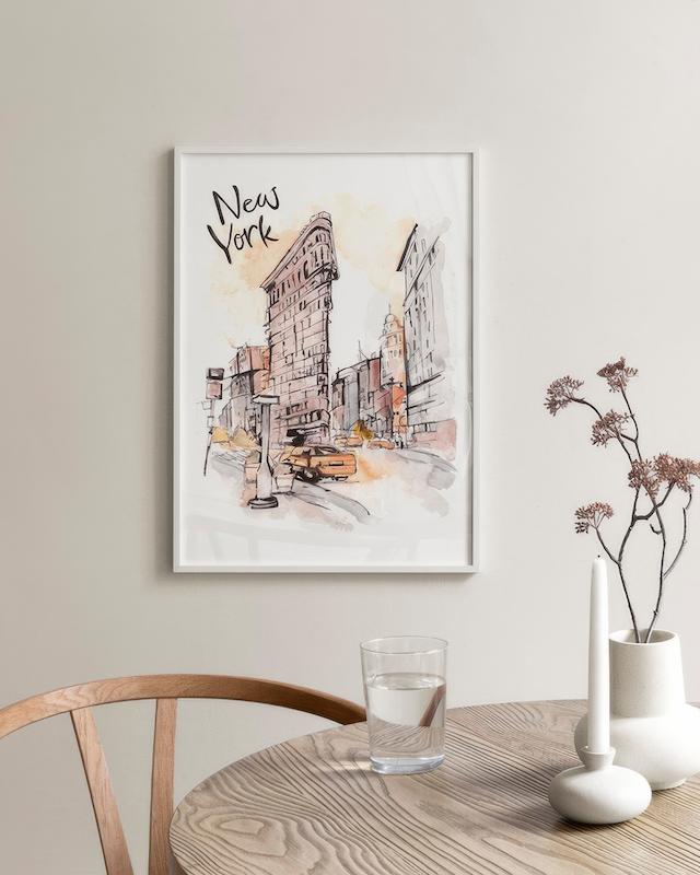 تابلو Painted New York