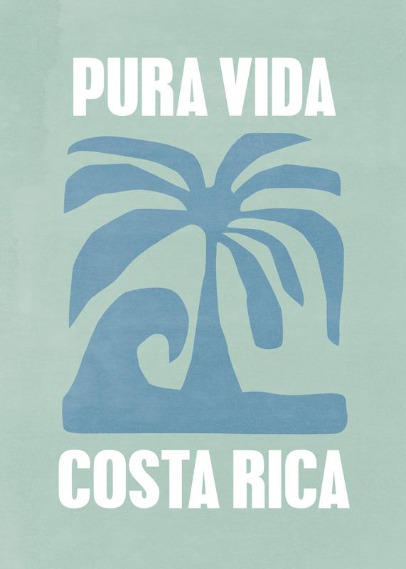 تابلو Graphic Costa Rica در دکوراسیون مدرن
