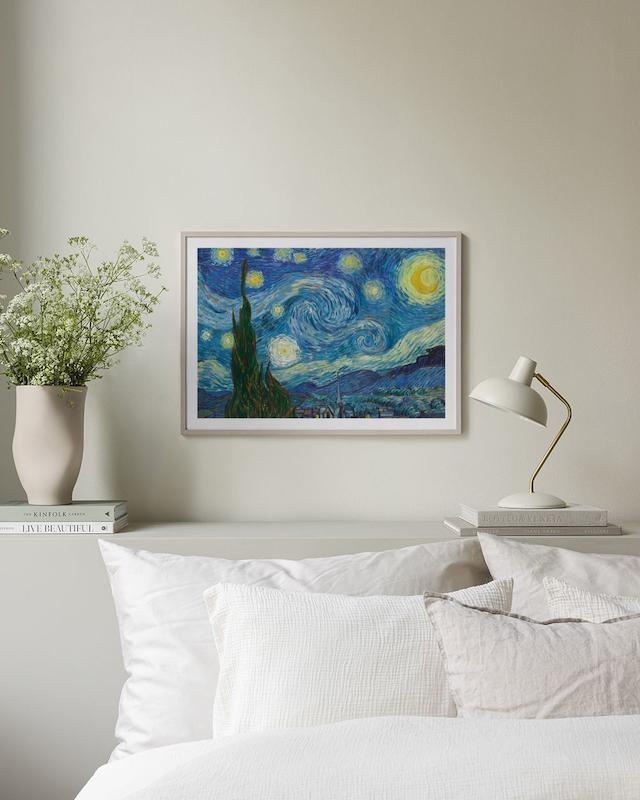 تابلو Van Gogh - The Starry Night Landscape