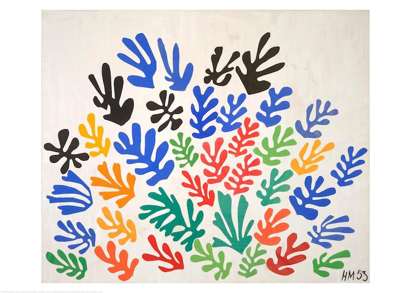 تابلو Matisse - The Sheaf در دکوراسیون مدرن