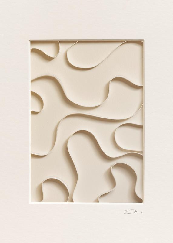 تابلو Tactile Shapes No2