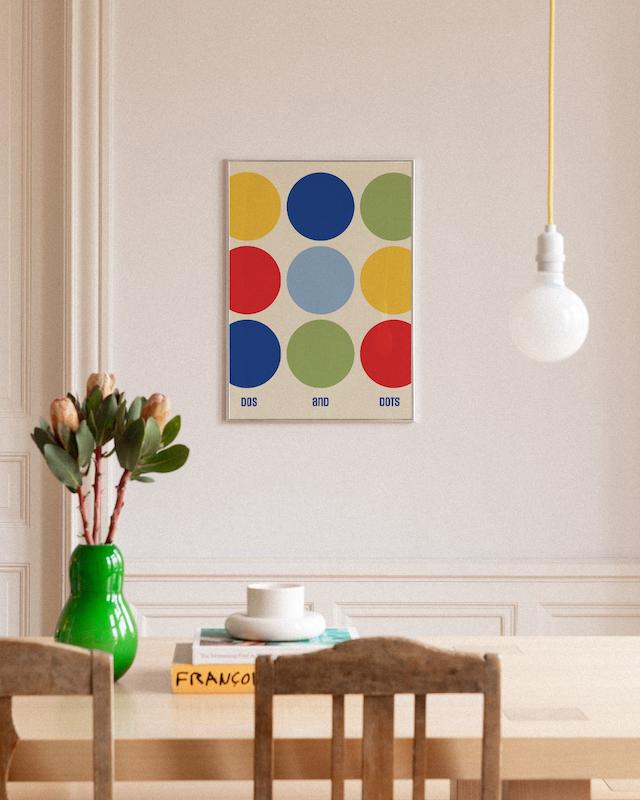 تابلو Dos and Dots