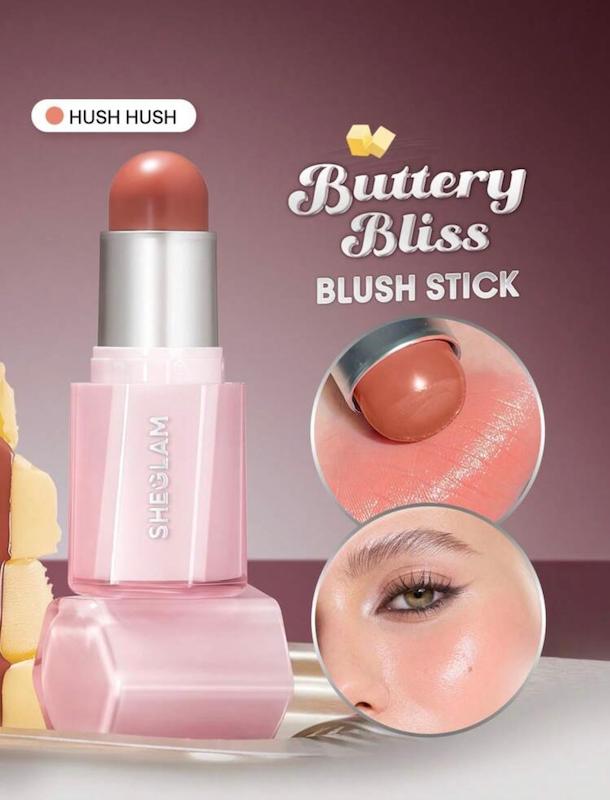 رژگونه کره‌ای استیکی شیگلم رنگ Hush Hush