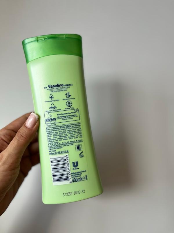 لوسیون بدن وازلین Aloe Soothe | آلوئه‌ورا 💚