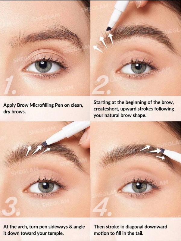 🤎 هاشور ابرو SHEGLAM Feather Better | رنگ Blonde