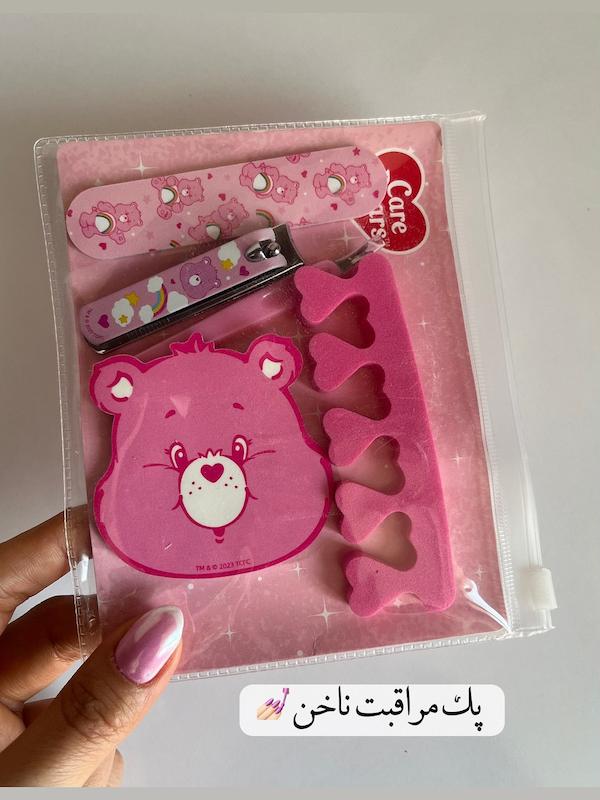 🎀🧸 | پک مراقبت ناخن طرح خرس مهربون