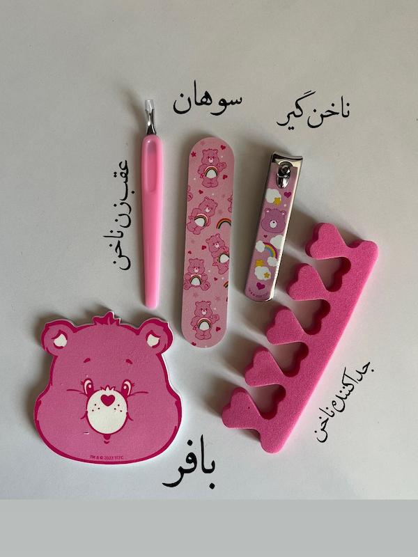 🎀🧸 | پک مراقبت ناخن طرح خرس مهربون