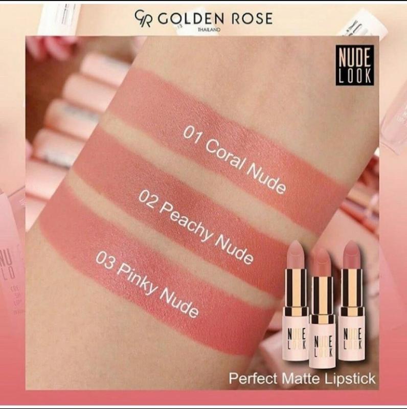 رژلب جامد نود گلدن رز 💄