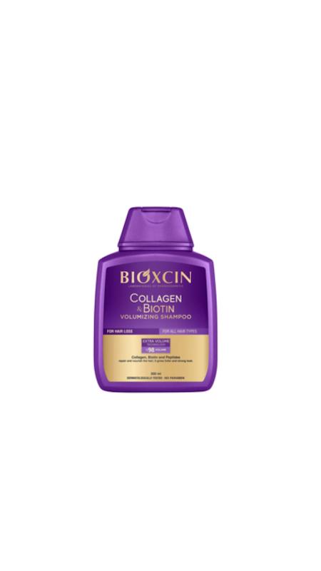 شامپو حجم‌دهنده Bioxcin Collagen & Biotin
