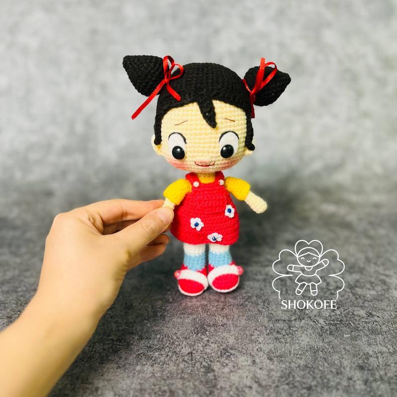 عروسک بافت دختر کد۵۰