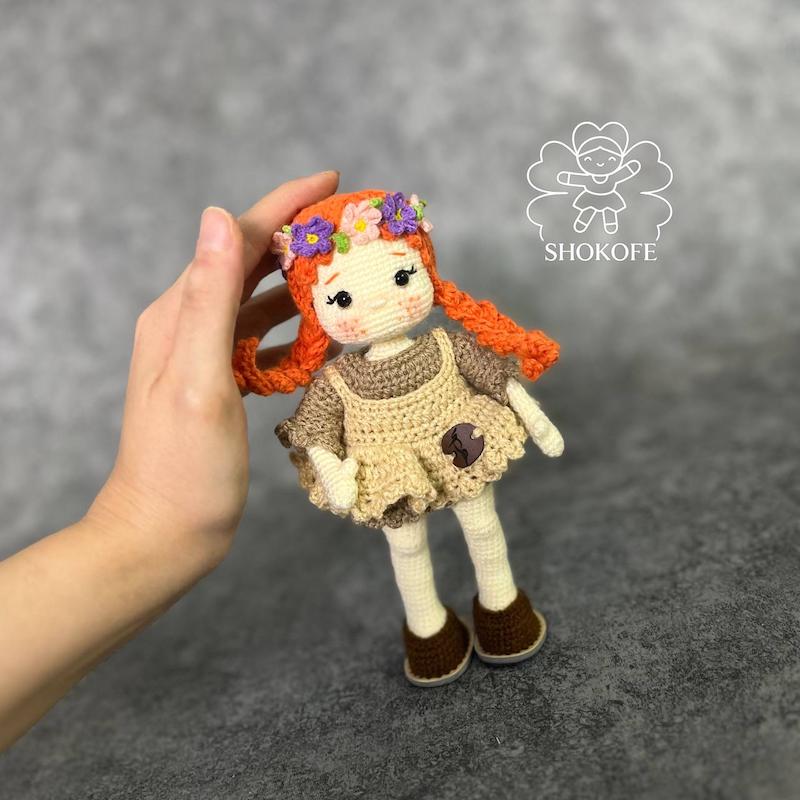 عروسک بافت آنه شرلی کد۳۱