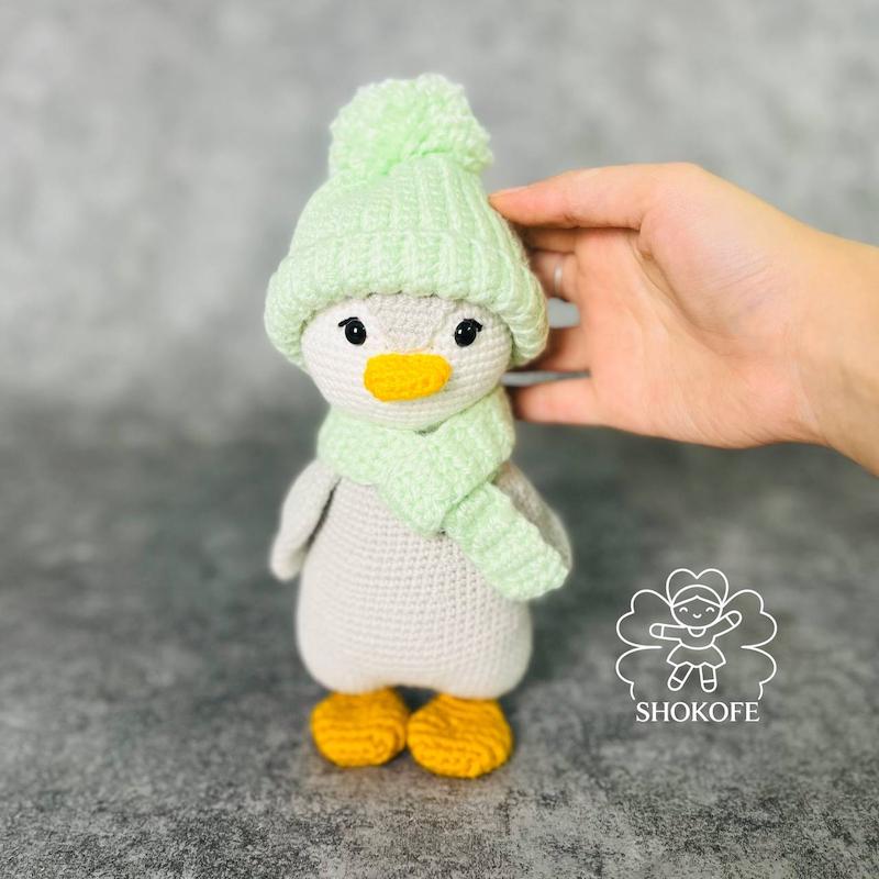عروسک بافت پنگوئن کد۴۹